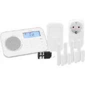 Olympia ProHome 8762 - Hjemmealarmsystem - trådløs - Mobil - 802.11b/g - 2.4 Ghz, 868.5 MHz - hvid