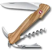 Victorinox Wine Master Olive, pocket knife with double lever corkscrew 0.9701.64