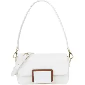 Valentino Skuldertaske 'Sac Bandoulière Thetis Blanc Femme Bianco' hvid