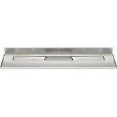 Unidrain 900 mm rendeafløbsarmatur, bagvæg
