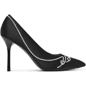 Karl Lagerfeld Pumps ' SARABANDE SIGNIA ' sort / perlehvid