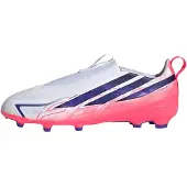 Adidas F50 Hyperfast League Laceless Fg Junior Fodboldstøvler