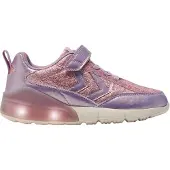 Hummel Sko m. Lys - Daylight Glitter JR - Sea Fog - - 25 - Blinkesko