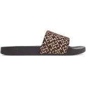 Tommy Hilfiger Pantoletter brun / brokade