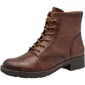 Tamaris Snørestøvletter cognac