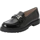 Caprice Slipper, black, made of Leather, Size 41