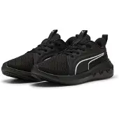 Puma SOFTRIDE Carson Running Shoes Youth, Shoes, Black/White, 35.5