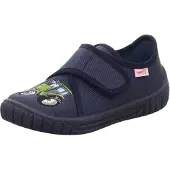 Superfit Hjemmesko 'BILL' navy / lyseblå / grå / lysegrøn