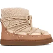 INUIKII Inuikiitil kvinder. 1001.003.0072 Curly Rock støvler i skind beige (39), Læder, Fast, Blonder, Casual