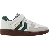 Hummel Sko - Handball Perfekt SP JR - White/Dark Forest - - 32 - Sko