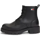Tommy Hilfiger Snørestøvletter sort
