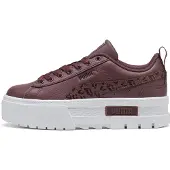 Puma Mayze Wild Youth Trainers, Shoes, Rich Cocoa, 37.5