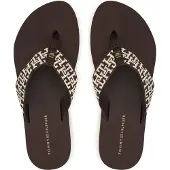 Tommy Hilfiger Klipklappere choko / hvid