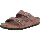Birkenstock Pantoletter 'Arizona' burgunder