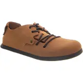 Birkenstock Snøresko 'MONTANA OILED LEATHER' brun