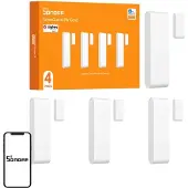Sonoff SNZB-04PR2 vindues- og dørsensor, 4-pak