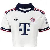 Adidas Fodboldtrøje 'FC Bayern Away 26-27' navy / knaldrød / hvid