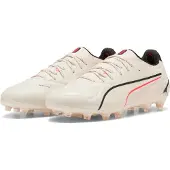 Puma King 20 Ultimate FG/AG The Arrival - Hvid/Sort/Rød, størrelse 40