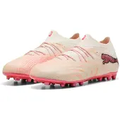Puma Future 9 Ultimate MG The Arrival - Hvid/Hvid/Rød/Sort - Multi Ground (MG), størrelse 41
