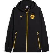Puma Dortmund Jakke PUMAtech Woven - Sort/gul, størrelse X-Large
