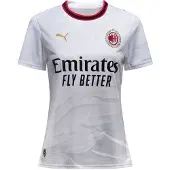 Puma AC Milan 26/27 Away Jersey Women, Clothing, White/Victory Gold, L