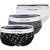 Calvin Klein Underwear Slip grå / sort / hvid