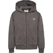 Hummel Cardigan - hmlJR - Dark Gull Gray - - 9-10 år (134-140) - Cardigan
