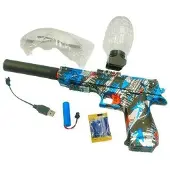 PEGAZ TOYS Gelkuglepistol med oplader