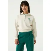 Garcia Sweatshirt grøn / mørkegrøn / hvid-meleret