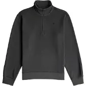 G-Star Unit Washed Half Zip Sweater - Black - Men