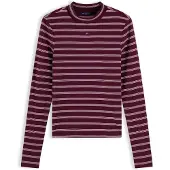 Tommy Hilfiger Shirts 'Essential' rosé / vinrød