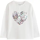 Next Bluser & t-shirts blandingsfarvet / hvid