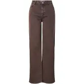 Pieces Pcsilke Mw Colered Wide Fit Jeans