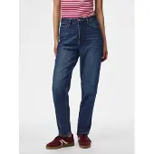 Pieces Pcgrace Hw Ankel Straight Fit Jeans