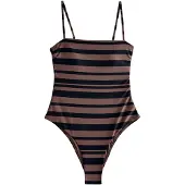 Next Badedragt brun / sort