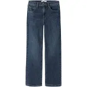 Name it Jeans - NkmRyan - Straight - Dark Blue Denim - - 6 år (116) - Jeans