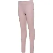 Hummel Leggings - Uld/Viskose - HmlJr - Cloud Gray - - 4 år (104) - Leggings - Uld