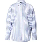 Gap Bluse lyseblå / hvid