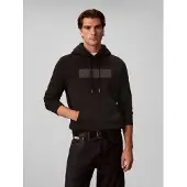 Calvin Klein Sweatshirt mørkegrå / sort