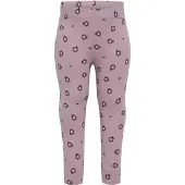 Hummel Leggings - HmlMini - Sea Fog - - 2 år (92) - Leggings