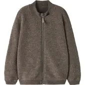 Name it Cardigan - Uld - NmfWmino - Morel - - 6 år (116) - Cardigan