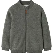 Name it Cardigan - Uld - NmmWmino - Mulled Basil - - 4 år (104) - Cardigan