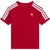 Adidas Originals Shirts '3-Stripes' bordeaux / hvid