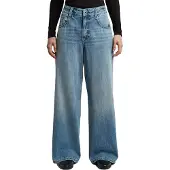 G-Star Skater High Loose Jeans - Medium blue - Women