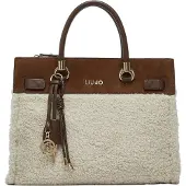 Liu Jo Håndtaske creme / cognac / guld