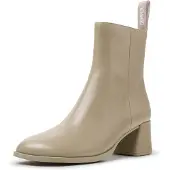 Camper Campertil kvinder. K400798-009 Lederstiefeletten Kora beige (41), Læder, 5-8 cm, Ingen, Casual