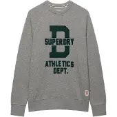 Superdry Ath Felt Applique Relaxed Crew Sweatshirt