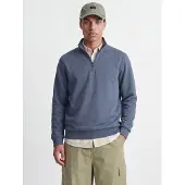 Jack & Jones Ensfarvet Sweatshirt Med Halv Lynlås