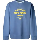 Pepe Jeans Sweatshirt 'JAXON' blå / gul