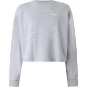 HUGO Sweatshirt i bomuld med relaxed fit og håndskrevet logo